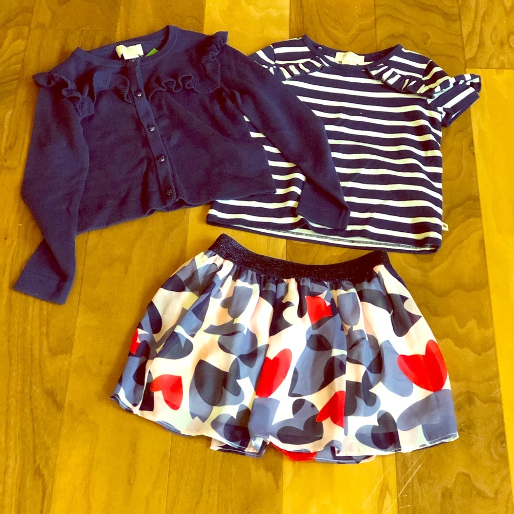 Kate spade matching skirt set